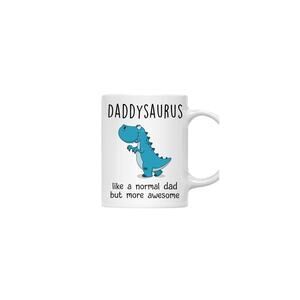 Gossby DADDYSAURUS Coffee Mug for Dad from - 11oz T-rex Dad Mug new in box